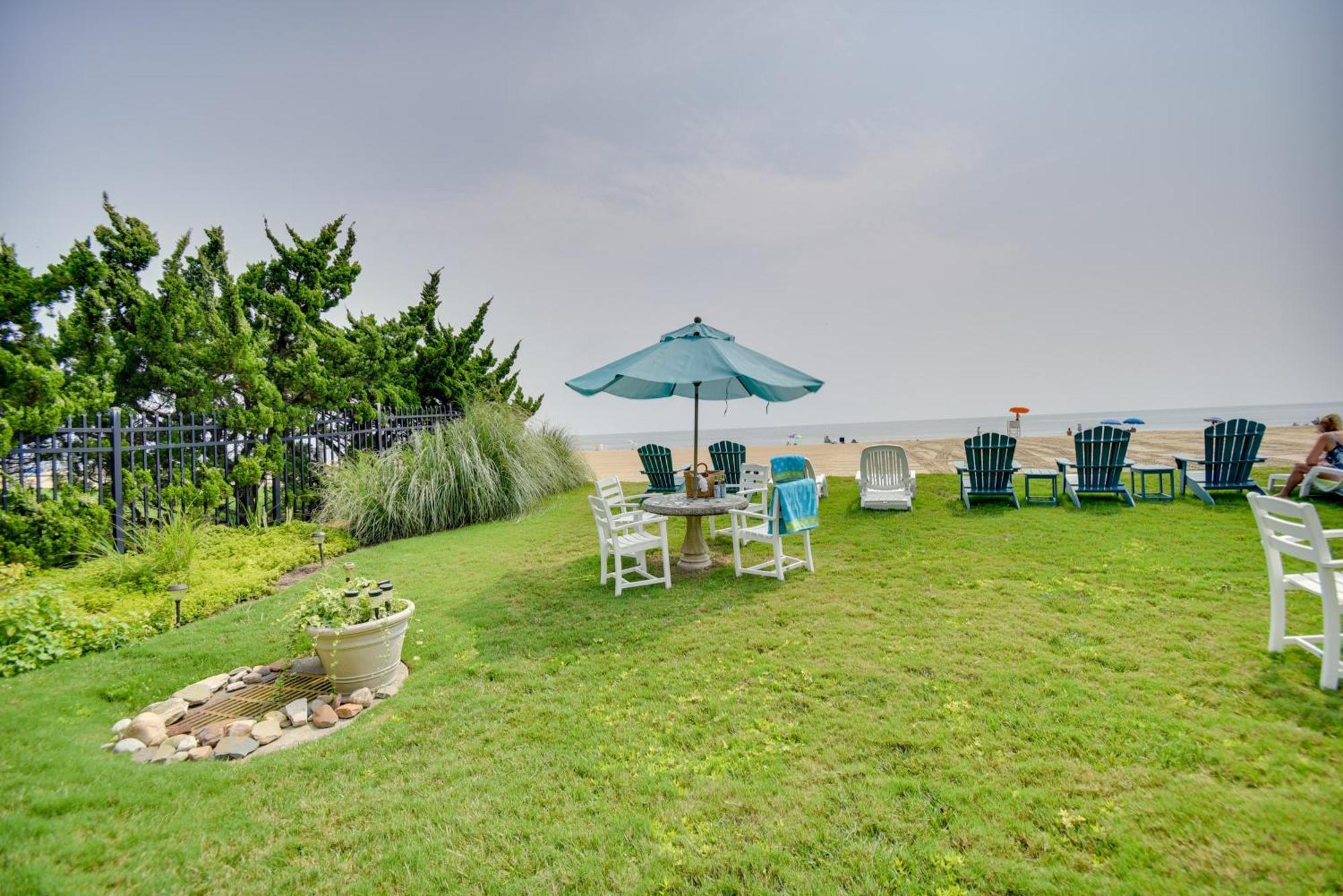 Chic Virginia Beach Retreat - Pool, Steps To Beach Dış mekan fotoğraf